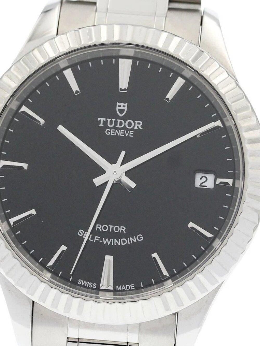 TUDOR style 12310 Date black Dial Automatic Boy's Watch_920781